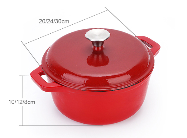 Enamel Cast Iron Dutch Oven Casserole