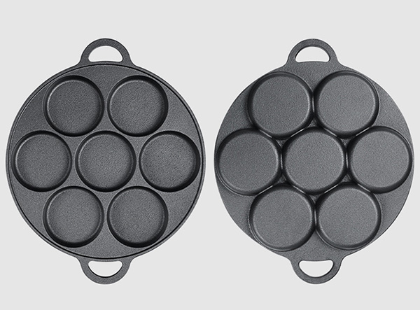 Factory 7 mold Baking Tools Cast Iron Muffin Pan for baking Scones