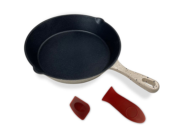 Nonstick cast iron skillet