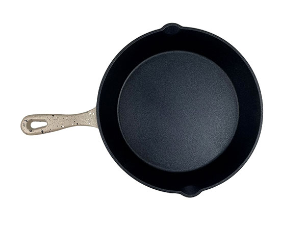 Nonstick cast iron skillet