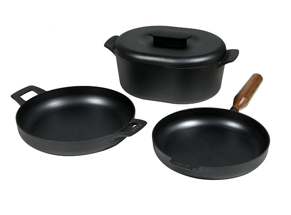 New Products Polished Smooth Cast Iron Skillet Factory China