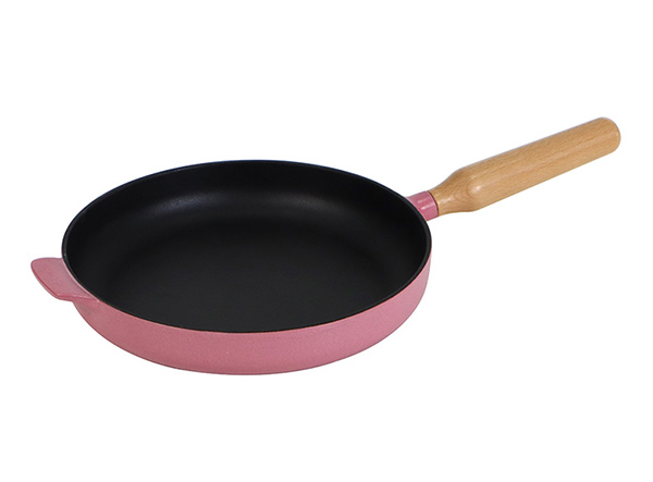 10-inch enameled cast iron skillet