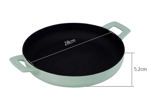 New Mint Green Enameled Cast iron Cookware Set