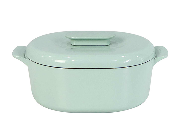 New Mint Green Enameled Cast iron Cookware Set