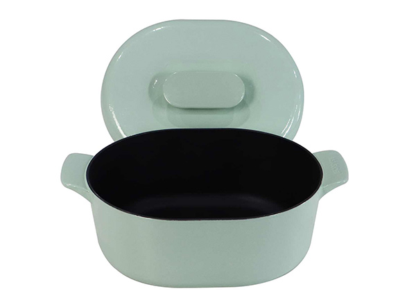 New Mint Green Enameled Cast iron Cookware Set