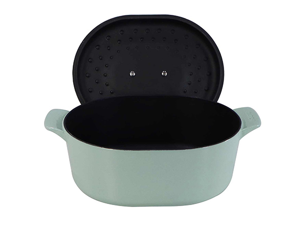 New Mint Green Enameled Cast iron Cookware Set