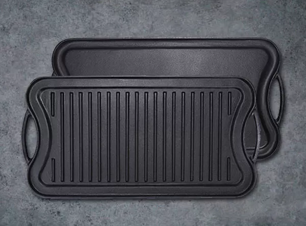 Cast Iron Rectangular Griddle