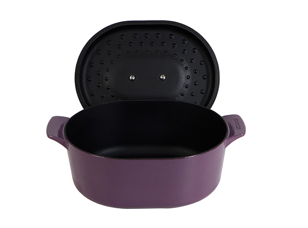 New Noble Purple Enameled Cast iron Cookware Set