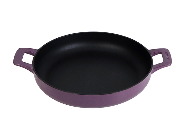 New Noble Purple Enameled Cast iron Cookware Set