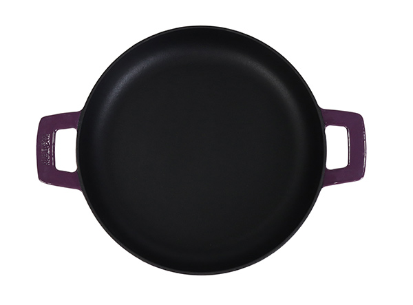 New Noble Purple Enameled Cast iron Cookware Set