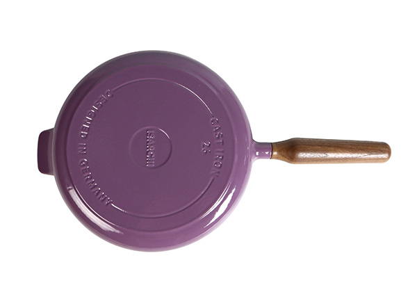 New Noble Purple Enameled Cast iron Cookware Set