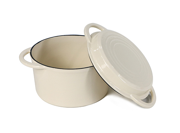 Multi Enamel Cast Iron 2-In-1 Dutch Oven With Skillet Lid