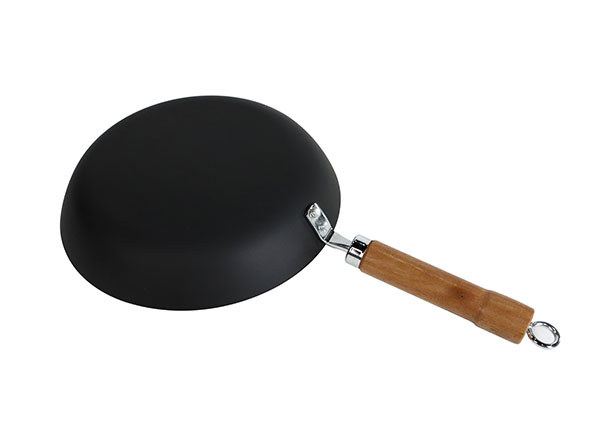 11-inch nitrided carbon steel wok