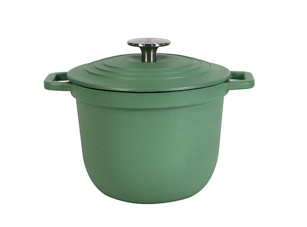 enamel cast iron cooking rice pot