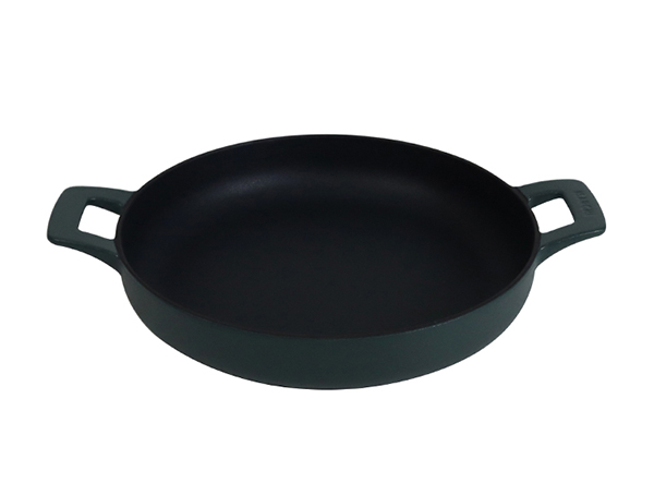 11 Inch-Castiron Dual handle Pan