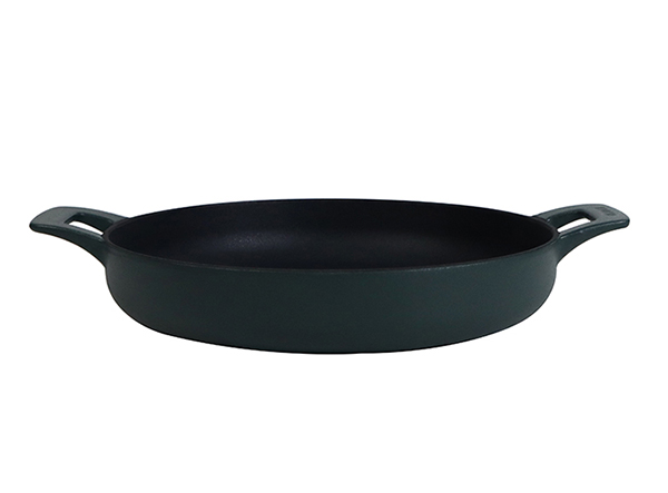 11 Inch-Castiron Dual handle Pan