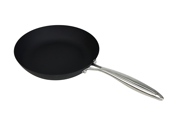 11-inch nitrided carbon steel wok