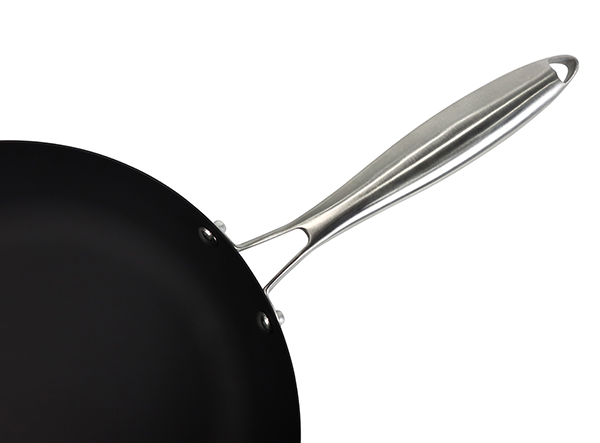 11-inch nitrided carbon steel wok