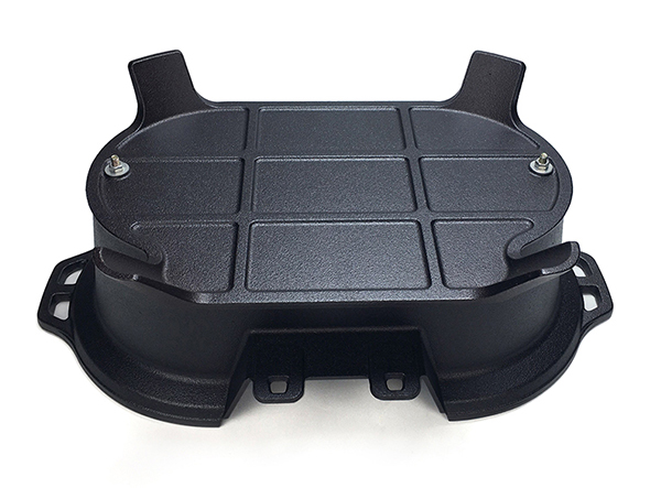 Small outdoor cast iron hibachi grill