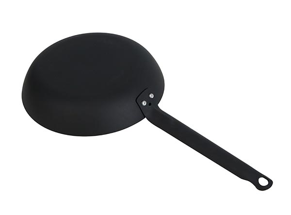 Rust Resistant 10 Inch Coating-Free Carbon Steel Skillet