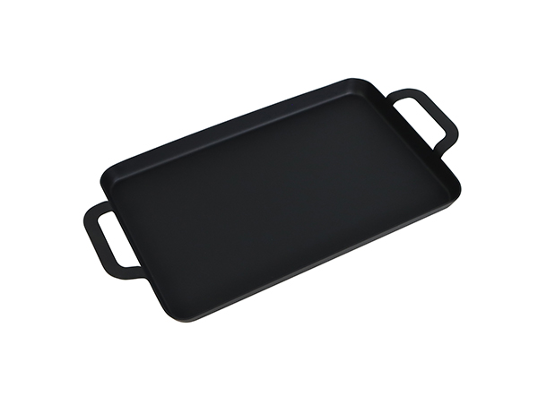 Stove Top Double Burner Carbon Steel Flat Griddle