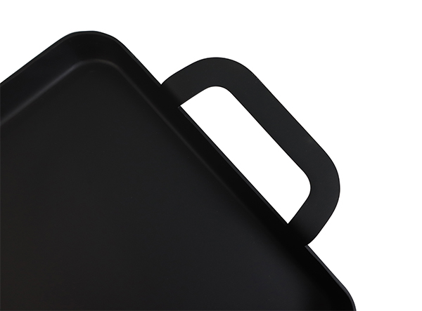 Stove Top Double Burner Carbon Steel Flat Griddle
