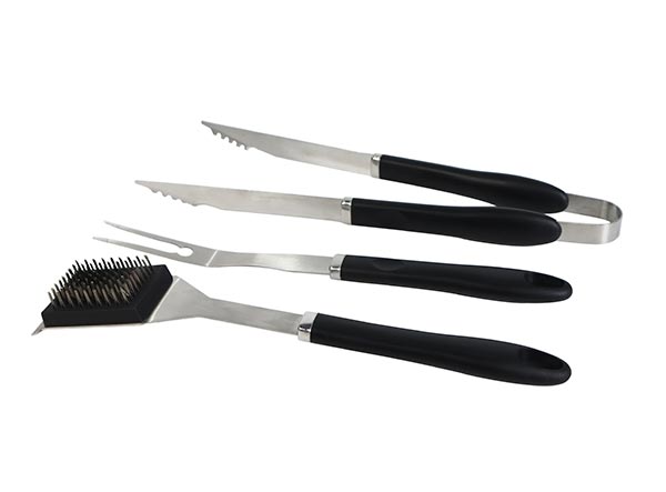 Grill Utensils 4PC Stainless Steel BBQ Tool Set Supplier