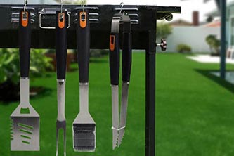 What utensil is used for grilling?