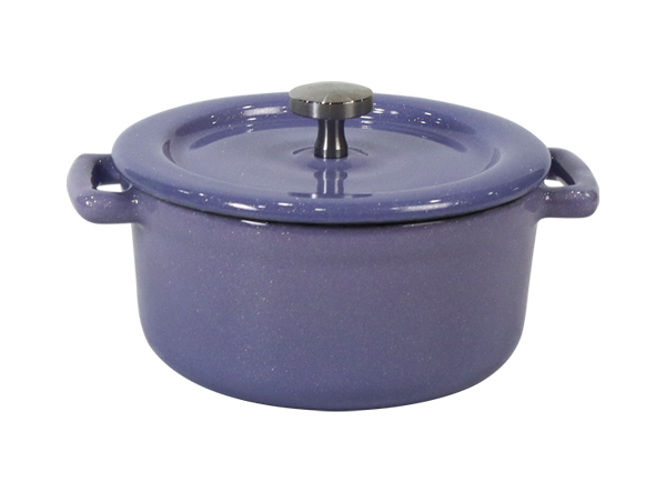 Hot Sale Mini Size Small Cast Iron Casserole Dish Pots With Wooden Base