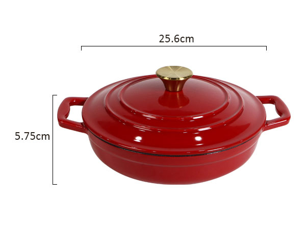 shallow casserole