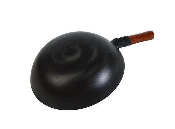 Lightweight Commercial Thin Non-stick Carbon Steel Chinese Wok