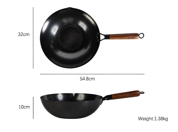 carbon steel wok