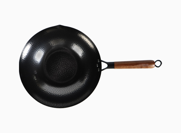 Chinese Hammered Ultra-lightweight Thin Carbon Steel Peking Wok