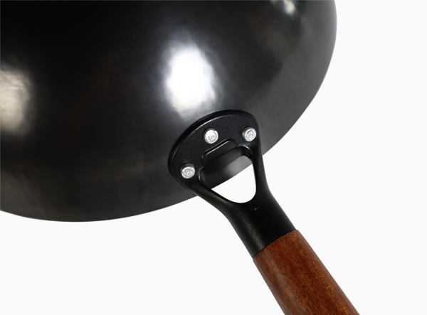 Chinese Hammered Ultra-lightweight Thin Carbon Steel Peking Wok