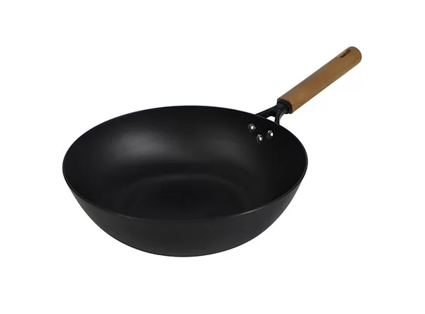 Traditional Chinese Iron Pot Lightweight Cast Iron Wok