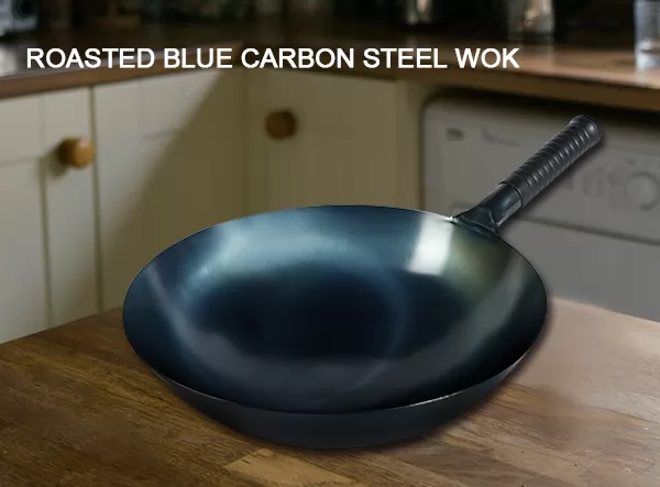Lightweight Household Beijing Wok Anti-rust Blue Carbon Steel Wok