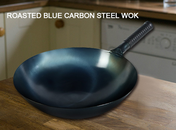 Lightweight Household Beijing Wok Anti-rust Blue Carbon Steel Wok