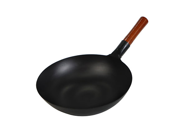 Lightweight Commercial Thin Non-stick Carbon Steel Chinese Wok