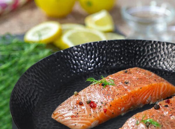 Pre-seasoned Hammered Carbon Steel Crepe & Tortilla Pan