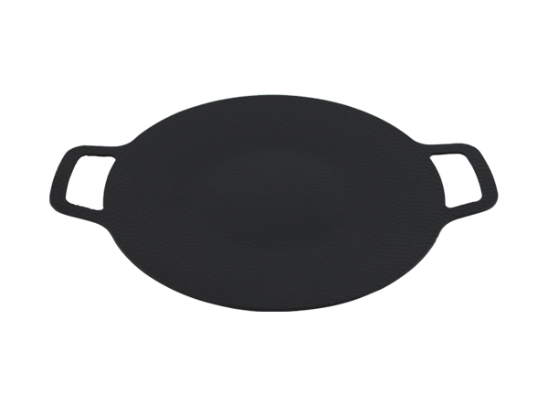 Non-stick Korean Meat Baking Carbon Steel BBQ Grill Plate