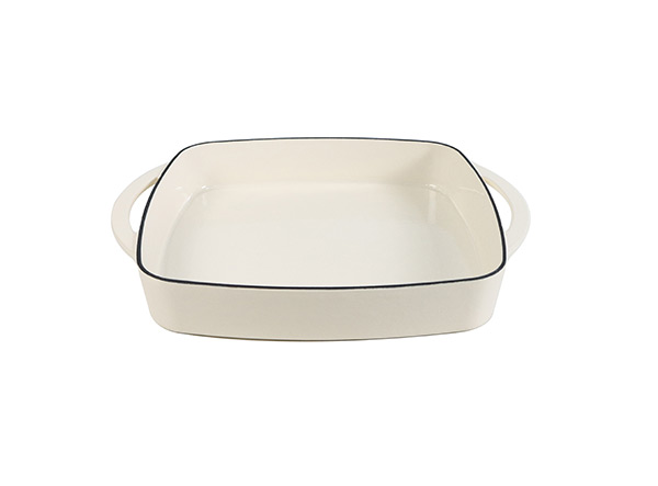 Non-Stick Double Enameled Cast Iron Rectangular Roaster