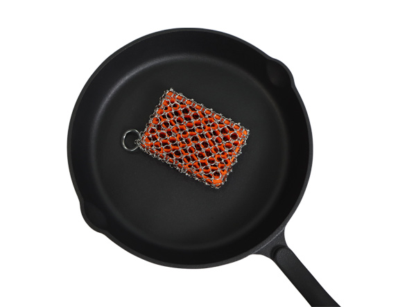 Single Ring High Temperature Resistant Silicone Chainmail Scrubbing Pad