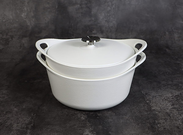 Matte Enamel Cast Iron Barbecue Dutch Oven Set