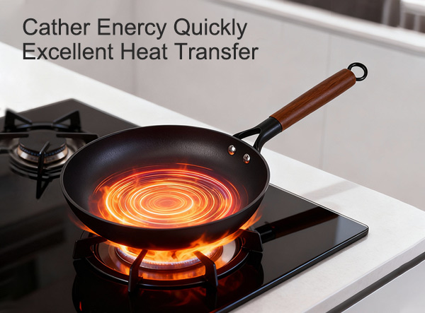 Chef Style Lightweight Cast Iron Skillet