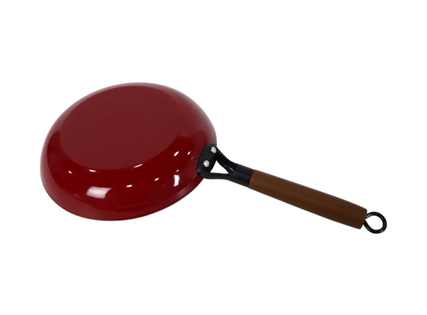 Commercial-Grade Enameled Lightweight Cast Iron Fry Pan