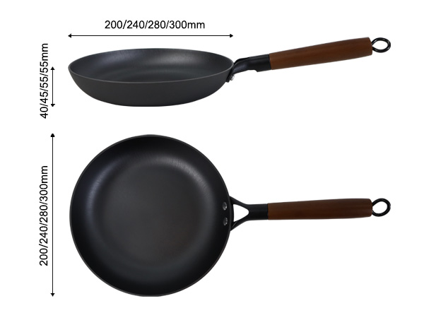 Chef Style Lightweight Cast Iron Skillet