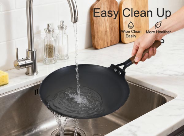 Lightweight Cast Iron Roti Tawa Induction Bottom Supplier