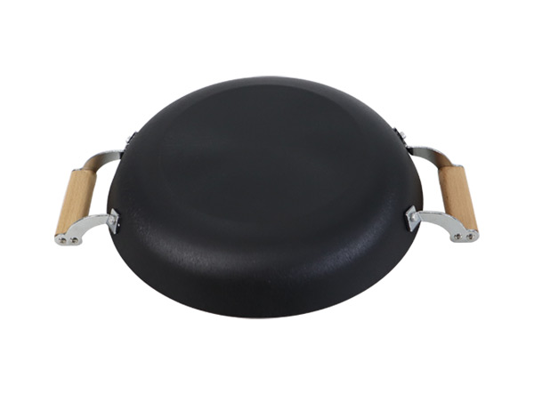 Dual-handle Thin-wall Round Light Cast Iron Skillet