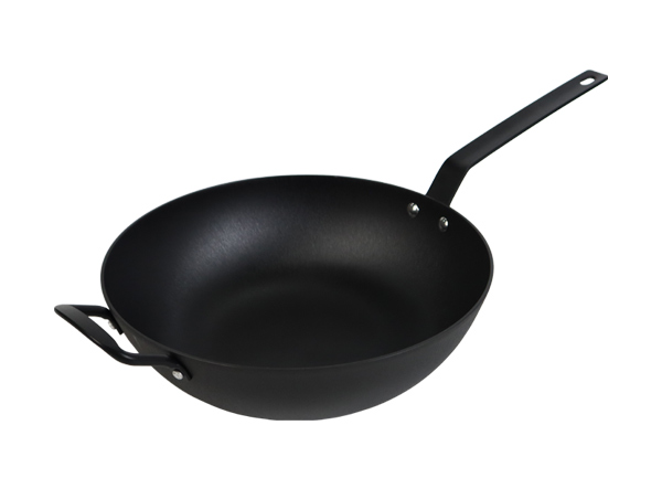 Lightweight Cast Iron Cookware Set | 4-Piece Skillet & Wok Collection