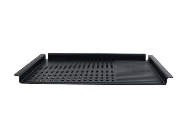 Carbon Steel Perforated Grill Topper | Non-Stick BBQ Accessory for Small Foods